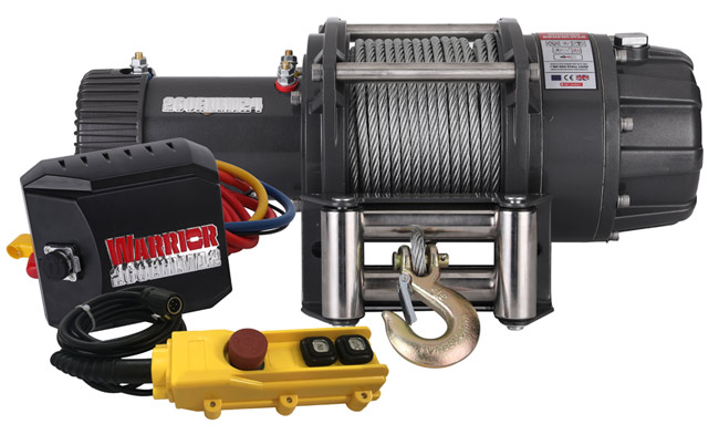 Warriorwinches Lyftvinsch 1180kg DC, 12/24V