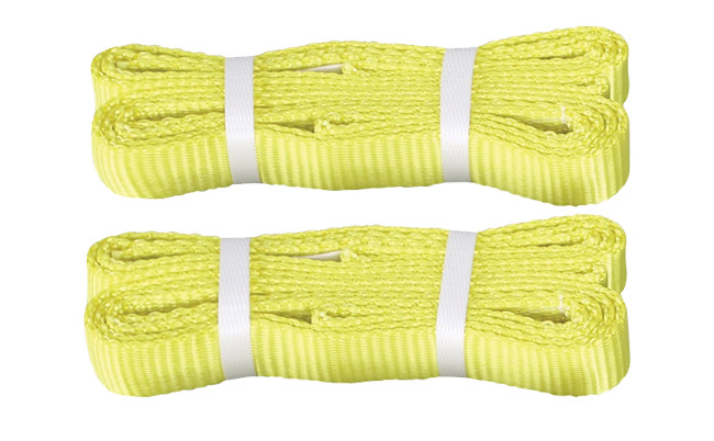 TvÃ¥ 240cm Heavy Duty rundsling, 3,5 ton